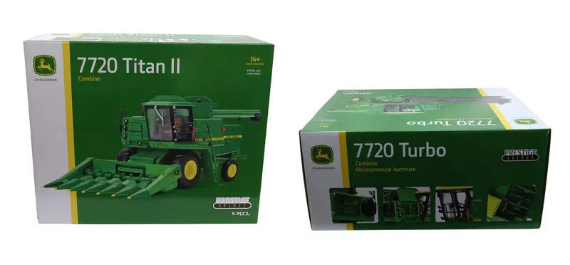 1:16 John Deere 7720 Turbo & Titan Ii Combine Toy Set – Prestige Select Series (Lp86762B) 1