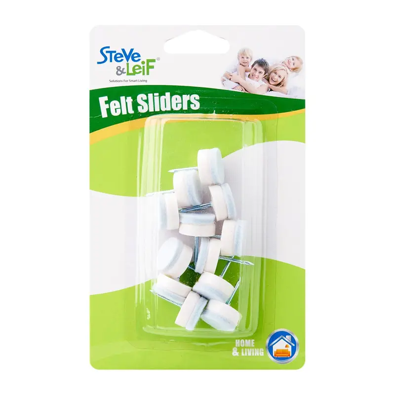 16Mm Small Felt Furniture Protectors With Nails 1