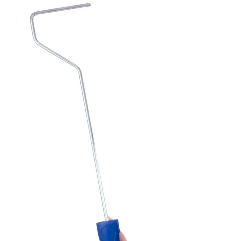 4-Inch Paint Roller Frame – Chrome-Plated Euro Design With Comfort Blue Handle 1