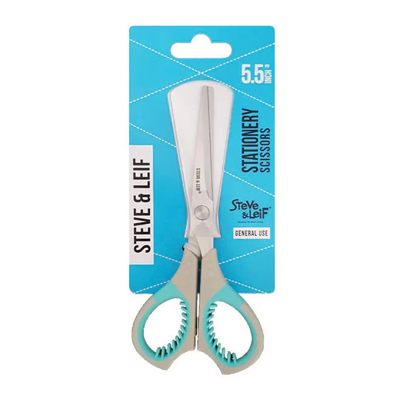 5.5-Inch Precision Stationery Scissors – Lightweight Office Shears 1