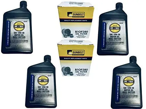 A&I Double Oil Change Kit: 4 × B1Ac402 Filters + 2 × B1Of280 Filters 1