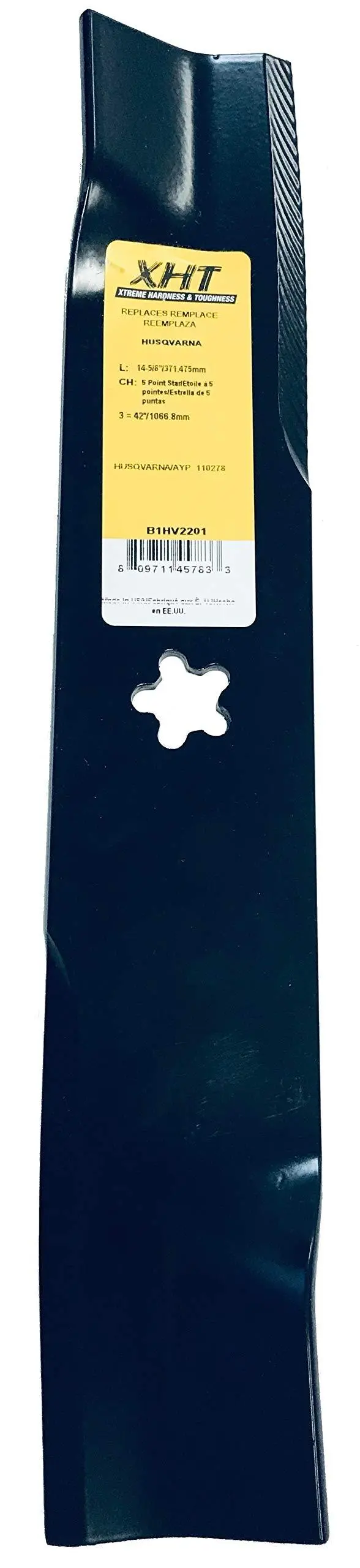 A&I Xht 14-5/8" 5-Point Lawn Mower Blade (Single) – Model B1Hv2201 1