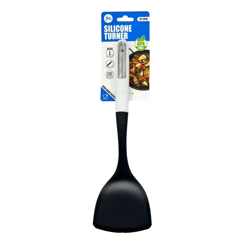 All-Purpose Silicone Turner – Flexible, Heatproof, Dishwasher-Safe 1