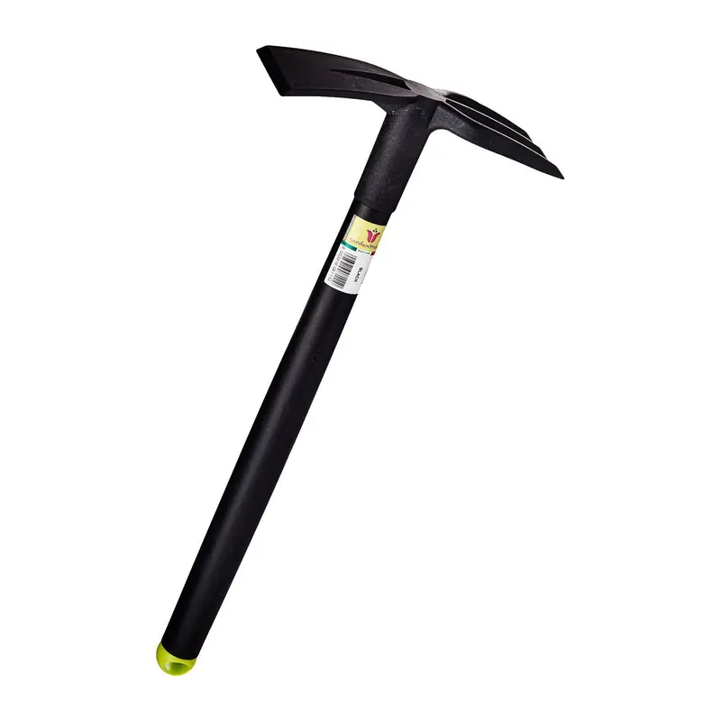 Black Adjustable Garden Hoe With Comfort Grip 1