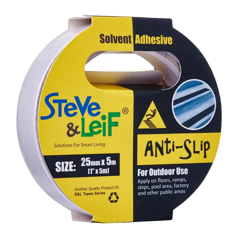 Clear Weather-Resistant Anti-Slip Tape – 25Mm X 5M Roll 1