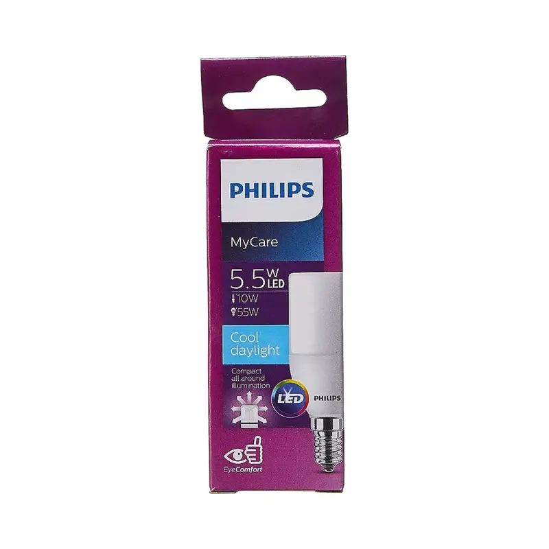 Dlstick 5.5W Cool Daylight Led Candle Bulb E14 1