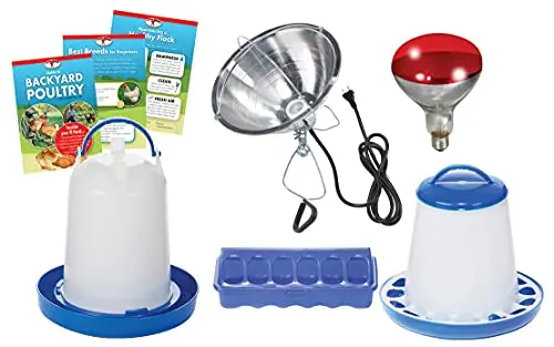 Double-Tuf Beginner Poultry Care Kit – Starter Bundle For Small Flocks, Dtbpkit 1