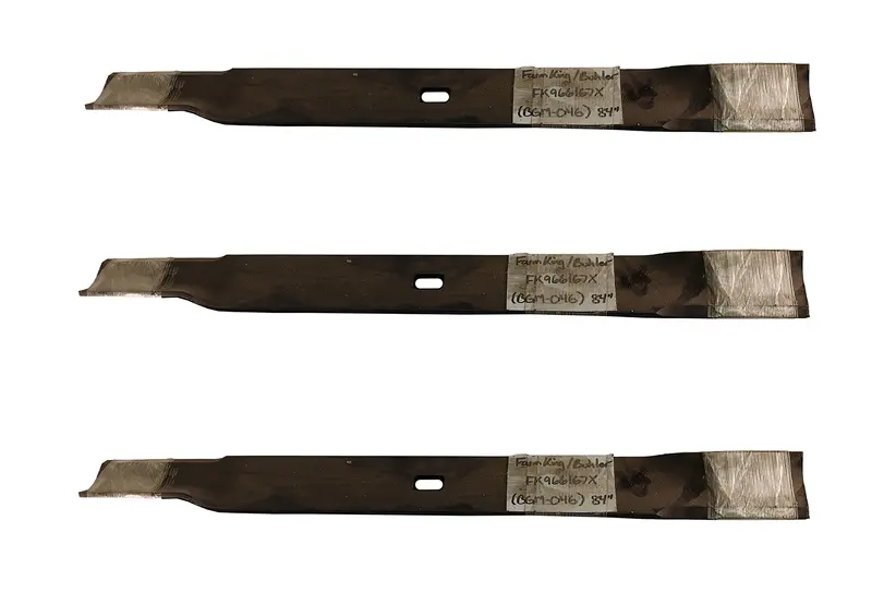 Farm King Fk966167X Buhler 84-Inch Mower Blade Set (3-Pack) – Commercial-Use Durability 1