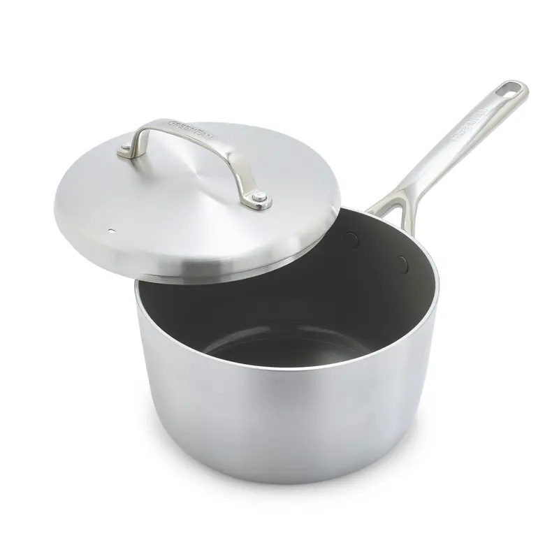 Gp5 Stainless Steel 3.26-Quart Saucepan With Lid – Mirror-Finish Handle 1