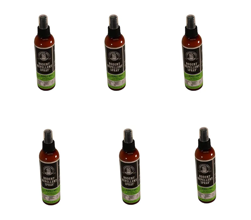 Grandpa Gus'S Rodent Repellent Spray By A&I Products – 8 Oz Bottle (6-Pack, Usa Only) 1
