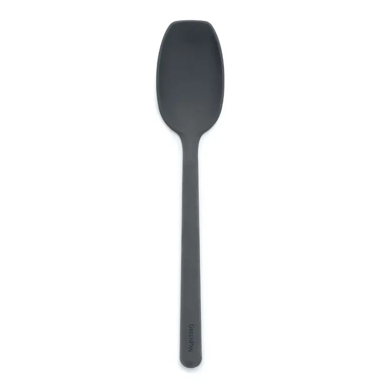 Gray Platinum Silicone Flat-Head Spoon 1