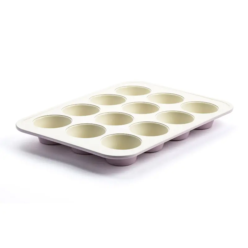 Greenlife Pink Ceramic Nonstick Muffin Tin 1