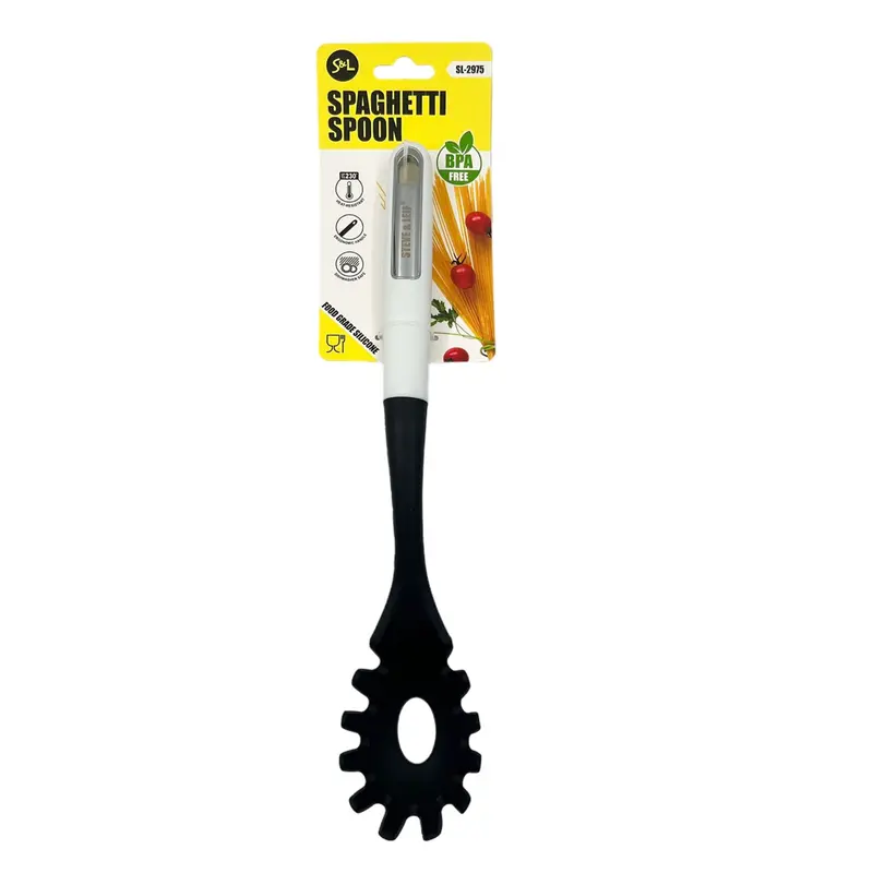 Heat-Resistant Silicone Spaghetti Serving Spoon 1