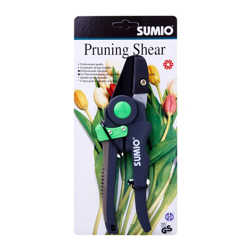 Heavy-Duty Anvil-Style Pruning Shears For Tough Stems 1