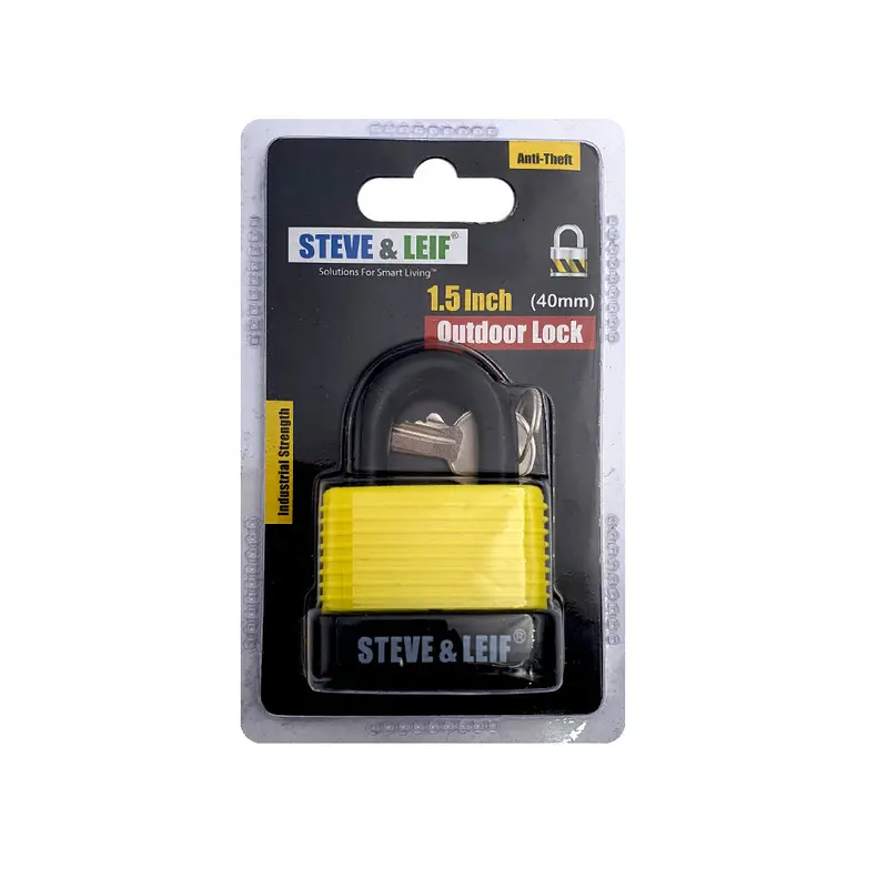 Heavy-Duty Brass-Core Padlock – 40 Mm & 50 Mm Shackle With Keys 1