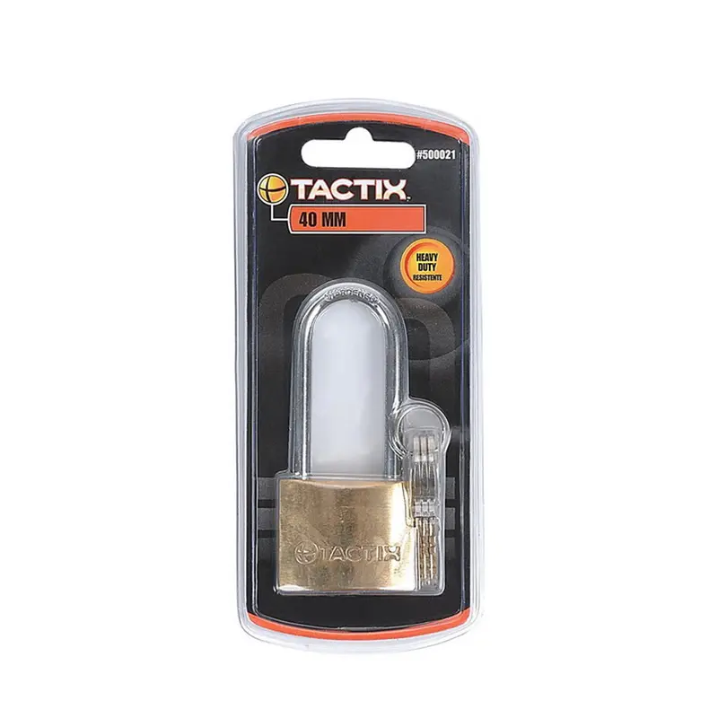 Heavy-Duty Long-Shackle Brass Padlock – 40Mm Or 50Mm Shackle Size 1