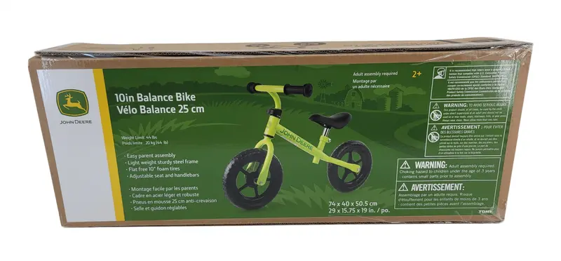 John Deere 10-Inch Kids’ Balance Bike – Model Lp79413 2