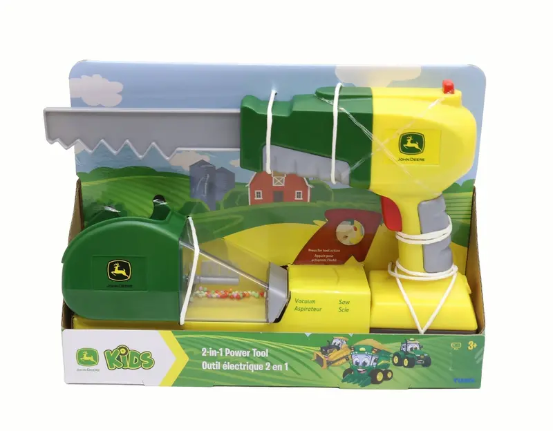 John Deere 2-In-1 Interactive Power Tool Playset For Kids (Lp86294) 1