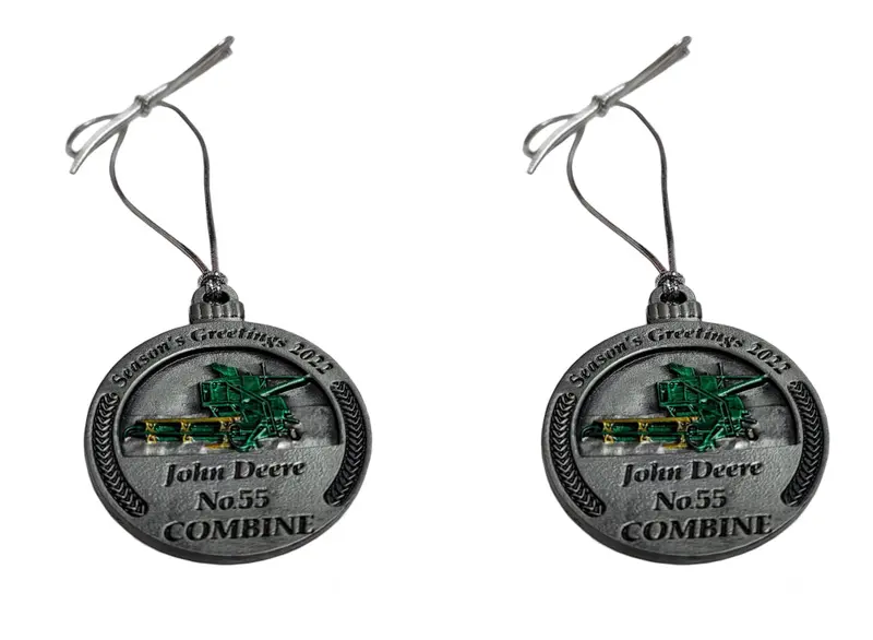 John Deere 2022 Commemorative Ornament Set – Limited Edition Twin-Pack (Lp82958) 1