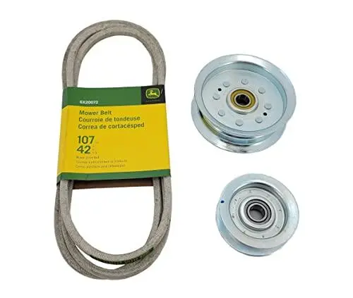 John Deere Genuine Belt And Idler Pulley Kit – Factory-Replacement Gx20072A 1