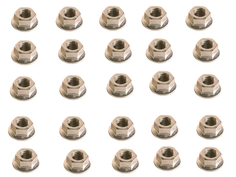 John Deere Genuine M12 Flange Nut Pack (25 Pcs) – Part 14M7299 1