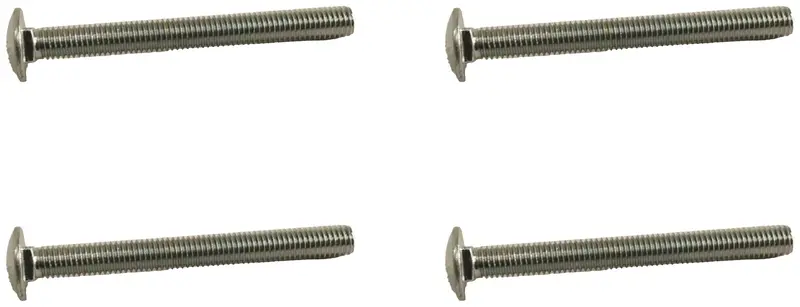 John Deere Genuine Round Head Square Neck Bolt – M8 × 80 Mm (4-Pack) 1