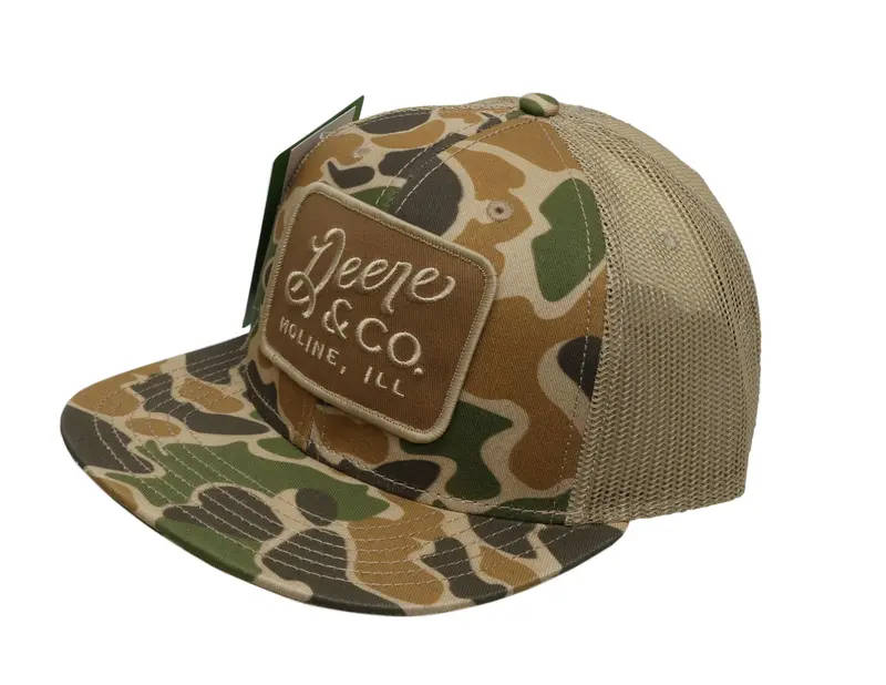 John Deere Lp87490 Camo Hat With Embroidered Deere Script Logo 1