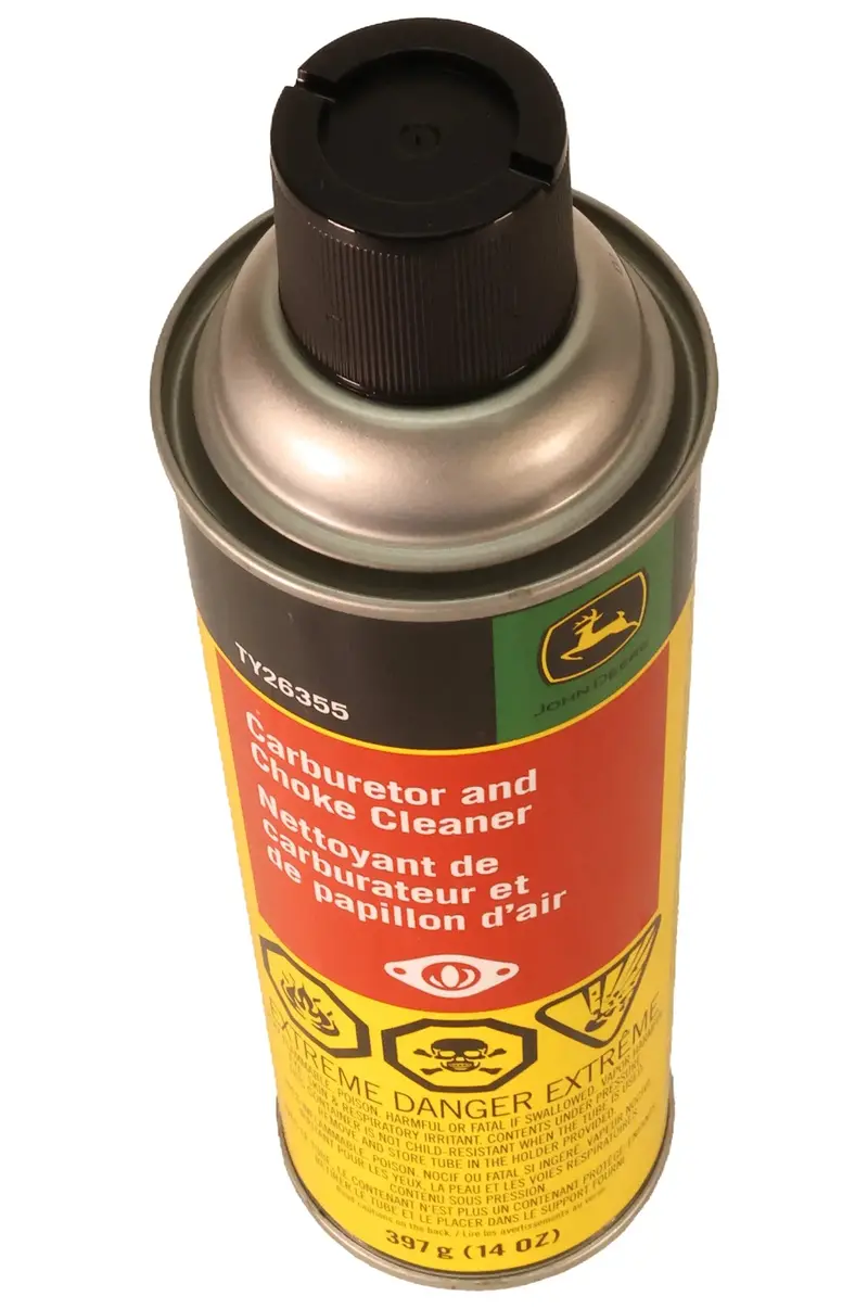 John Deere Oem Carburetor And Choke Cleaner Spray – 397 G (14 Oz) – Ty26355 1