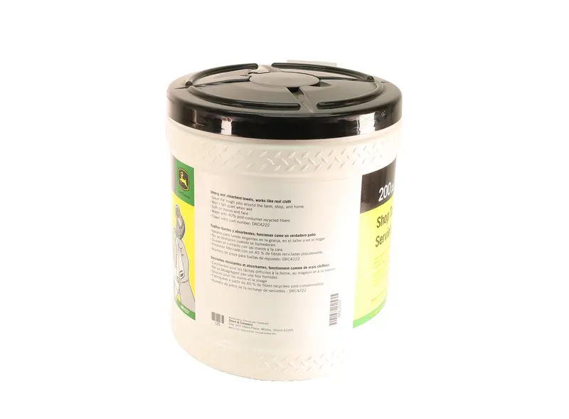 John Deere Oem White Towel Bucket – Drc4221 1