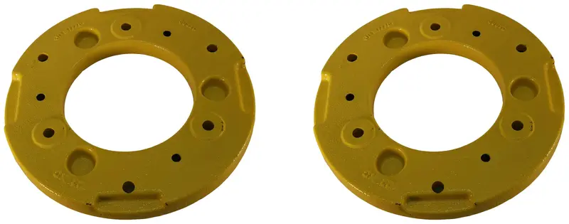 John Deere Rear Wheel Weight – 22.27 Kg (49 Lbs), Two-Piece Oem Set Bm17968 1