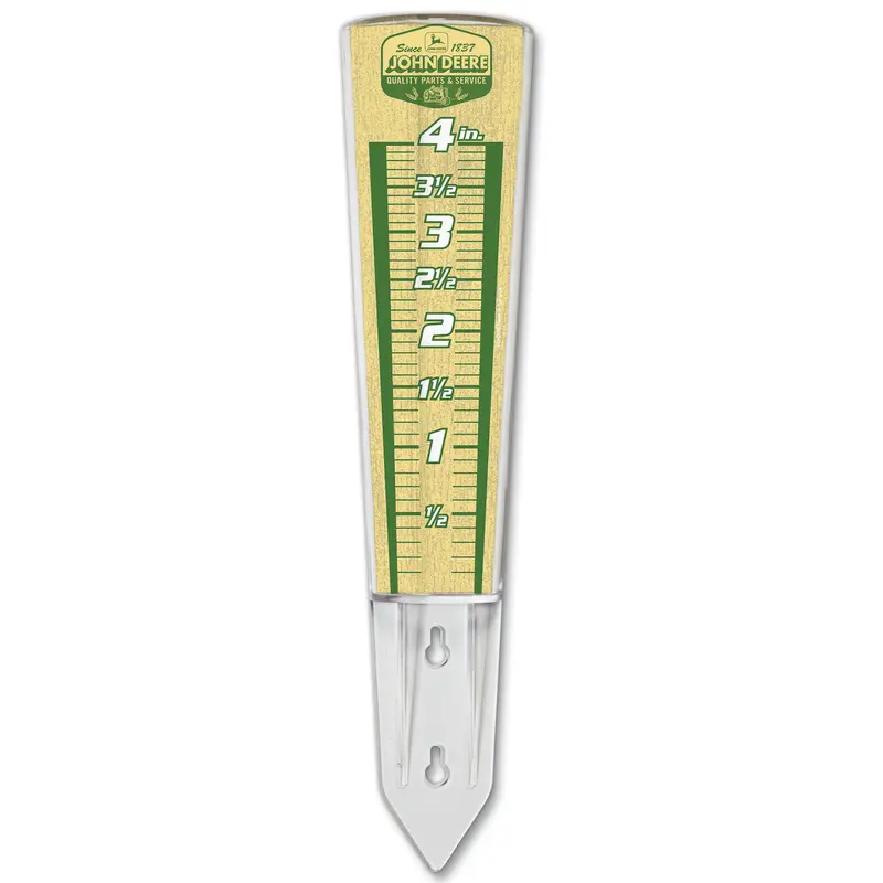 John Deere Retro Badge Magnifying Rain Gauge – Lp87268 1