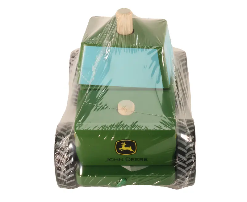 John Deere Wooden Tractor Stack Toy For Kids (Lp87306) 1