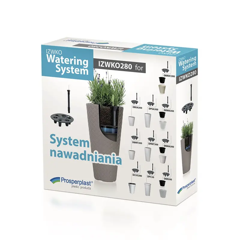 Large-Capacity Self-Watering Planter System – Automatic Irrigation Base 1