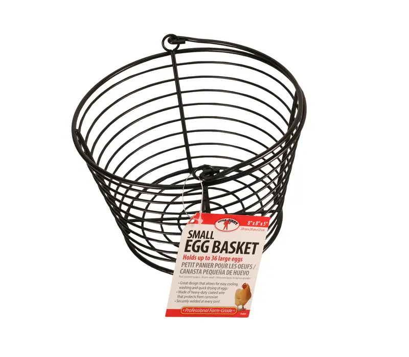 Little Giant Ergonomic Egg Basket – Lightweight Polypropylene, Holds Up To 12 Eggs, Eb8 1