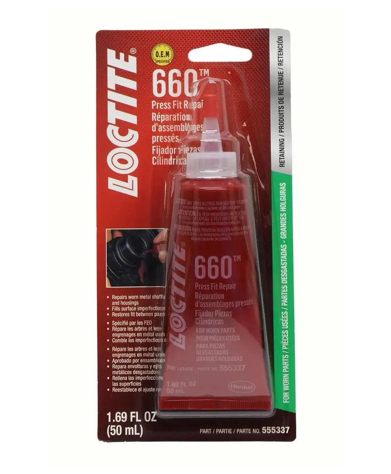 Loctite 660 Press-Fit Repair Adhesive For John Deere – 12-Month Shelf Life (Pm38651) 1