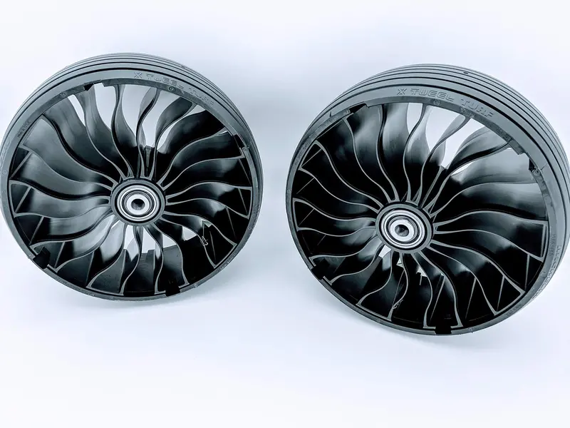 Michelin X Tweel Turf Wheel Set – 13×6.5N6, Dual Pack For Zero-Turn Mowers – A-B12... 1