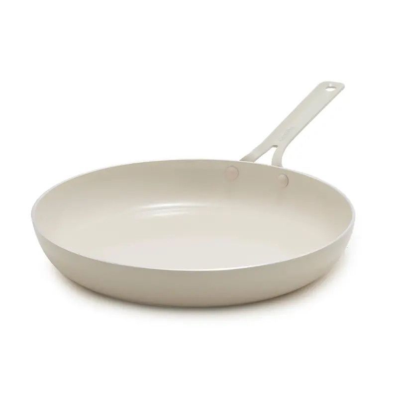 Nova Gallery Ceramic Nonstick 12-Inch Fry Pan – Cream Finish 1