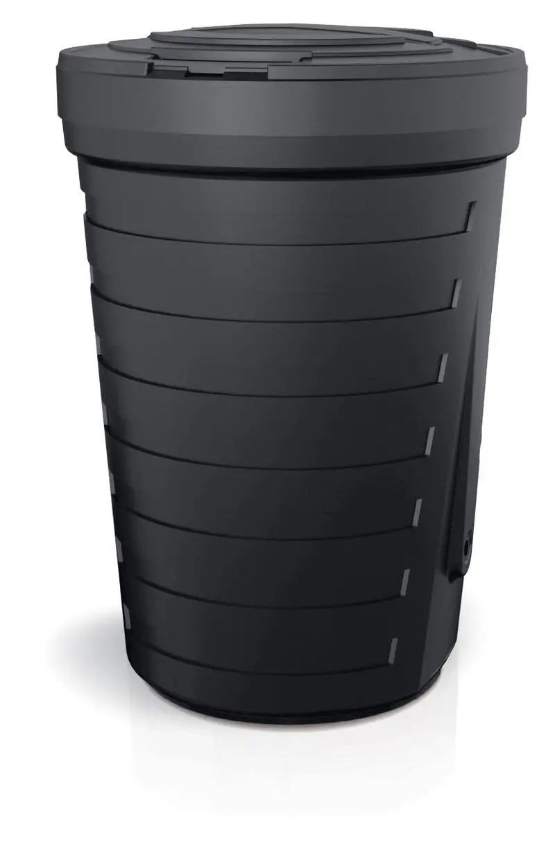 Raincan Black Vertical Rainwater Tank – 648 Mm × 928 Mm 1