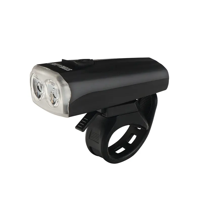 Rechargeable Cosmic Led Front Bike Light With Silicone Mount 1