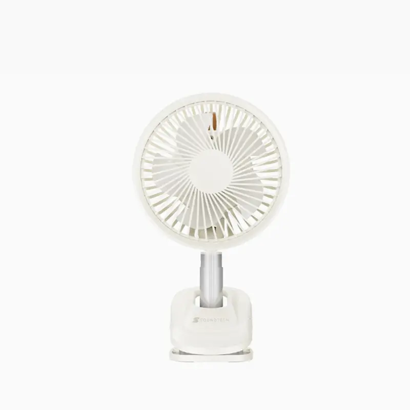 Rechargeable Oscillating Clip-On Fan – Adjustable Angle And 3-Speed Control 1
