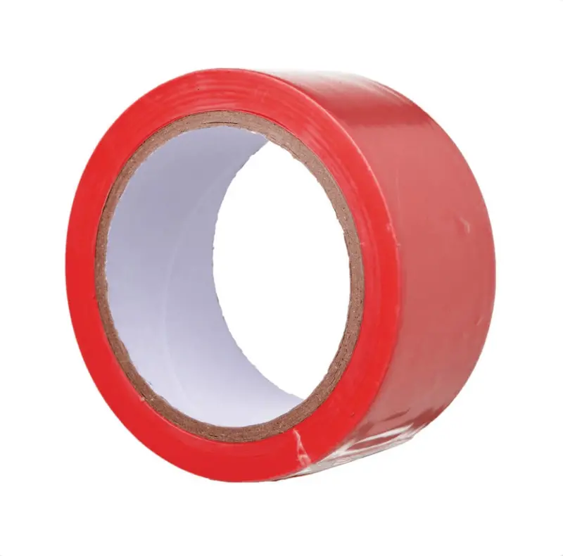 Red Pvc Floor Marking Tape – 48Mm Wide × 20M Roll, High-Visibility Safety Striping 1
