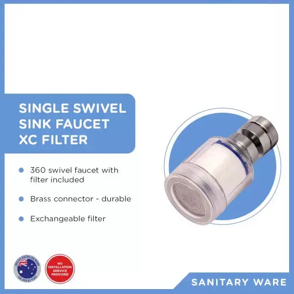 Replaceable Filtration Cartridge For Swivel Sink Faucets 1