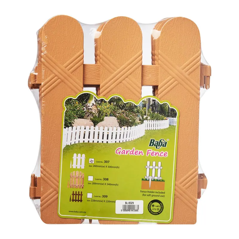 Set Of 4 Garden Fence Panels – 260 X 300Mm (Large) 1