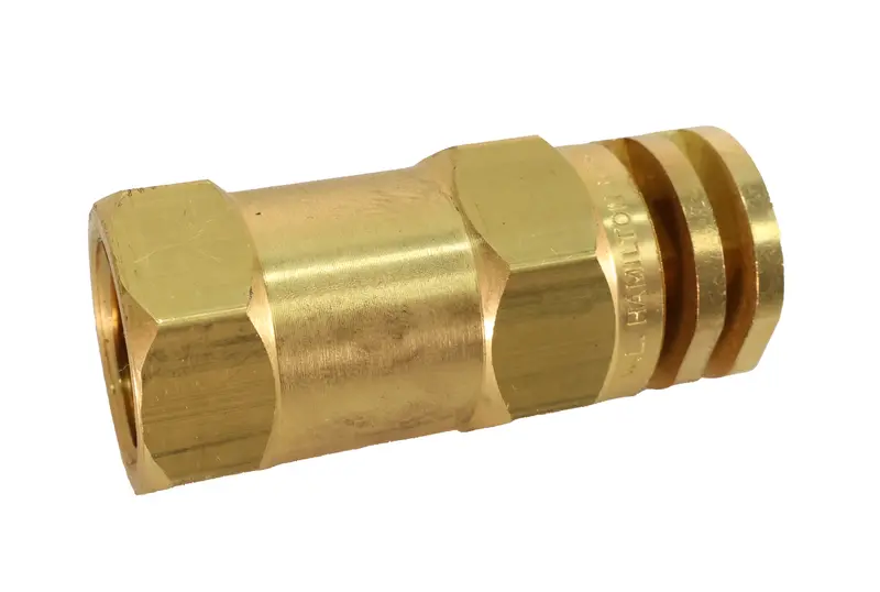 Sma #10 Boomless Spray Nozzle – Brass Body, 1/2" Nptf Thread, Model 400-65411 1