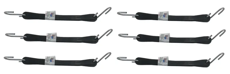 Sma 10-Inch Epdm Rubber Tarp Strap With Hooks – Usa-Made, 6-Pack (863-Ts10,6) 1