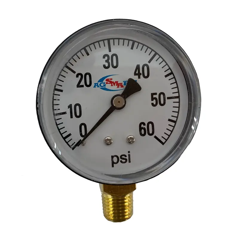 Sma 60 Psi Dry-Dial Stainless Steel Pressure Gauge – 2.5" Face - 920-Sg60 1