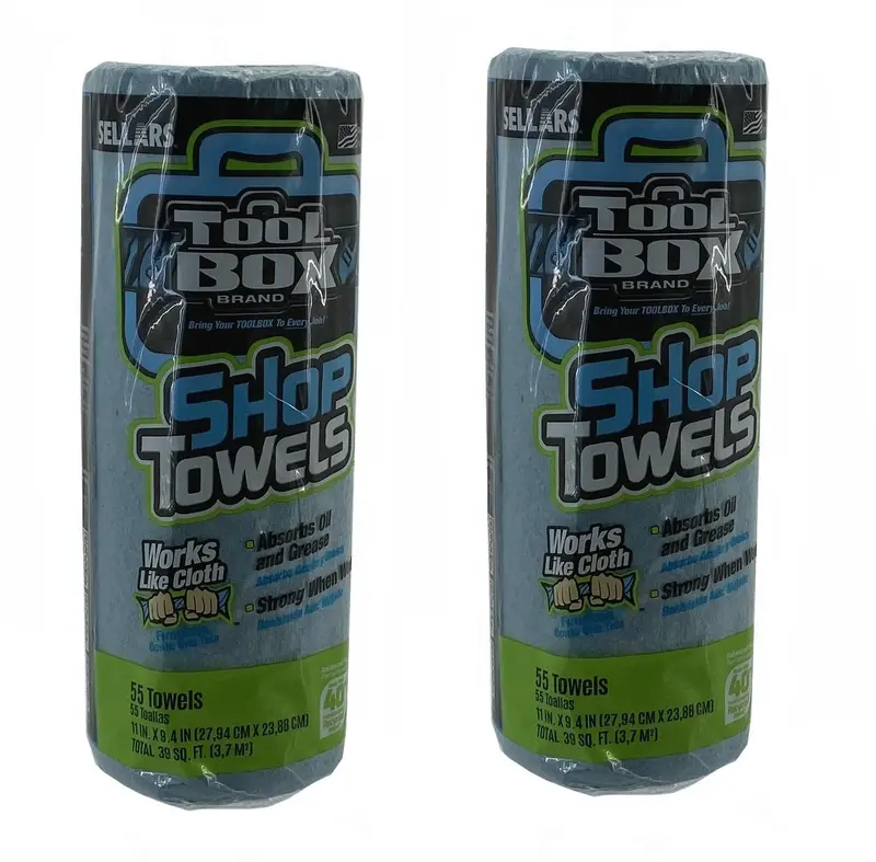 Sma Shop Towels – 2-Pack Absorbent Workshop Towels (Model 853-75130) 1