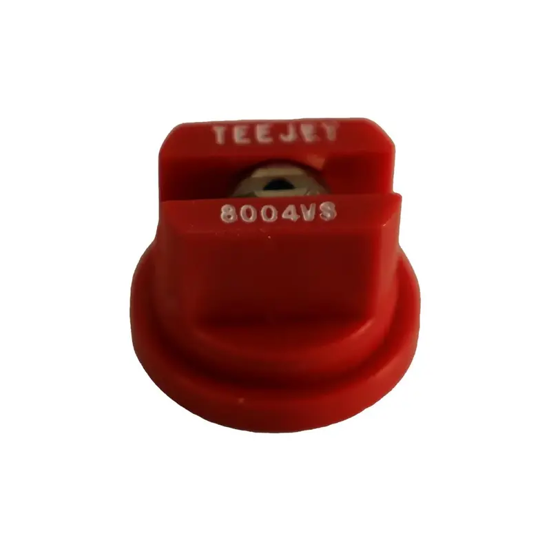Sma Teejet Vs Series Flat Fan Spray Tip — 80° Angle, Red #4 Orifice 1