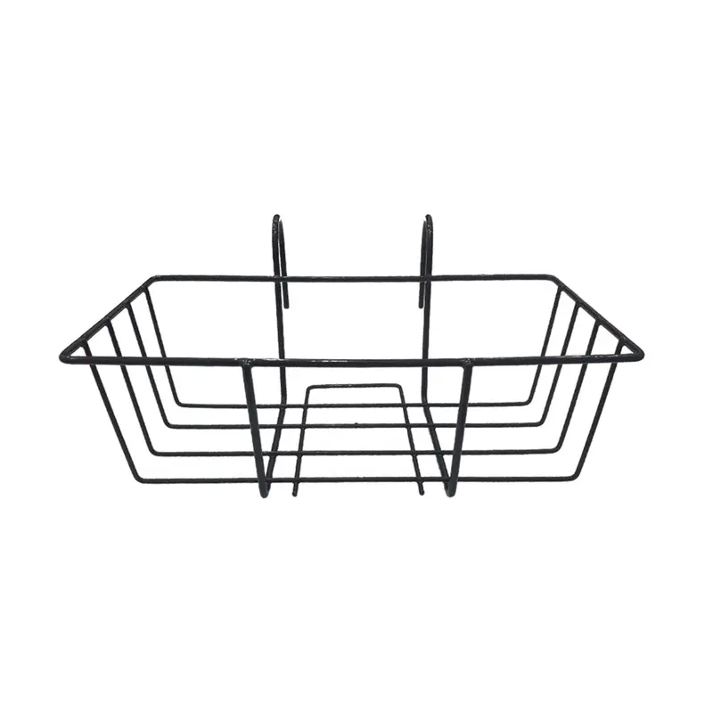 Small Rectangular Iron Plant Hanger – Space-Saving Indoor/Outdoor Bracket 1