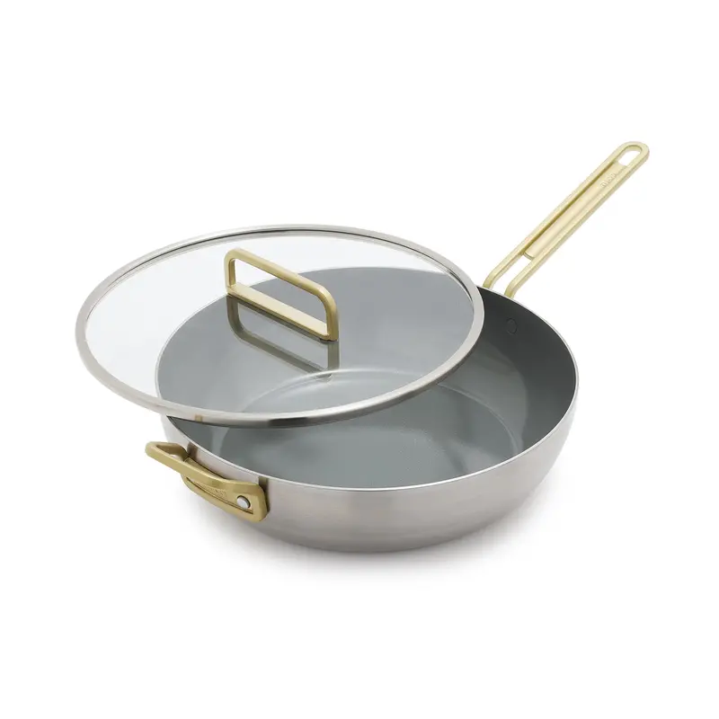 Stanley Tucci 6.5-Quart Essential Stanley Pan With Ceramic Nonstick Coating & Champagne Handle 1
